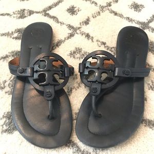 Tory Burch Navy Miller sandal